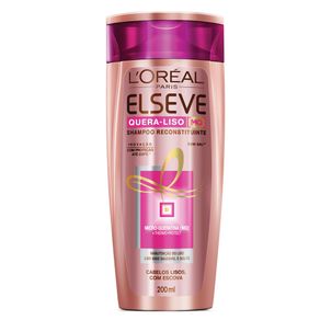 Shampoo L'Oréal Paris Elseve Quera-Liso Mq 230°C 200ml
