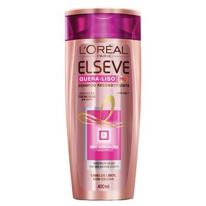 Shampoo L'Oréal Paris Elseve Quera-Liso Mq 230°C 400ml