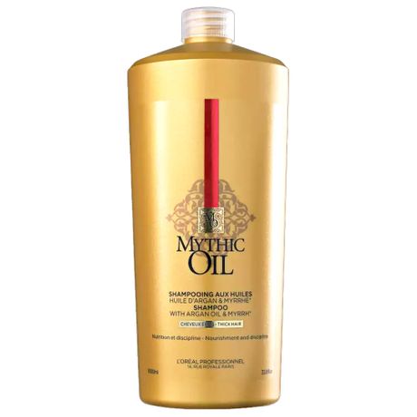 Shampoo L'oréal Professionnel Mythic Oil Cheveux Épais - 1Litro
