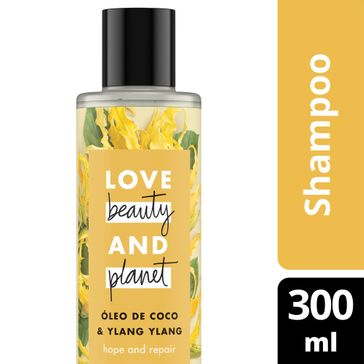 Shampoo Love Beauty And Planet Hope And Repair Óleo de Coco & Ylang Ylang 300ml