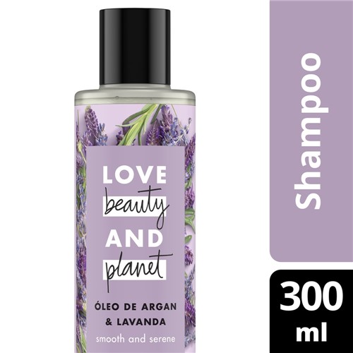 Shampoo Love Beauty And Planet Óleo de Argan e Lavanda 300ml