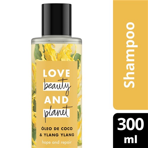 Shampoo Love Beauty And Planet Óleo de Coco e Ylang Ylang 300ml