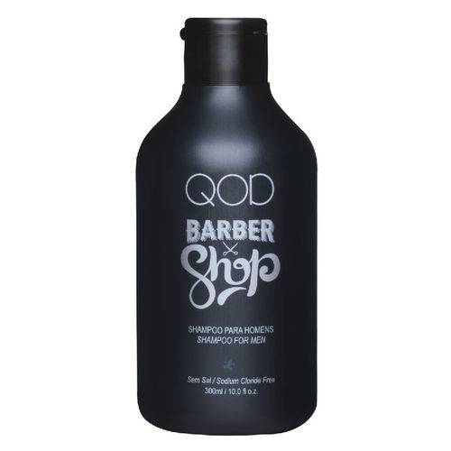 Shampoo Masculino Uso Diario Qod Barber Shop 300 Ml