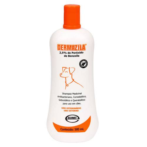 Shampoo Medicinal Dermazila Ecovet 500ml