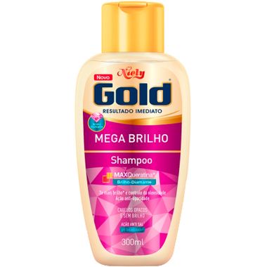 Shampoo Mega Brilho Niely Gold 300ml
