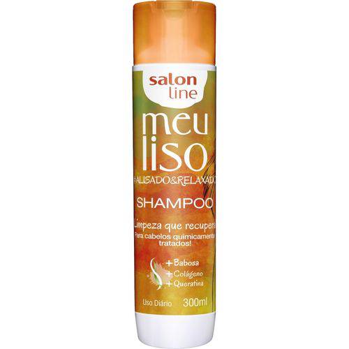 Shampoo Meu Liso #Alisado&Relaxado 300ml Salon Line