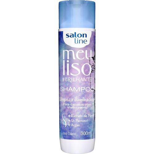 Shampoo Meu Liso #brilhante 300ml Salon Line