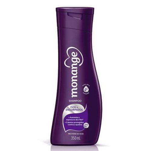 Shampoo Monange Fios + Encorpados Sem Sal