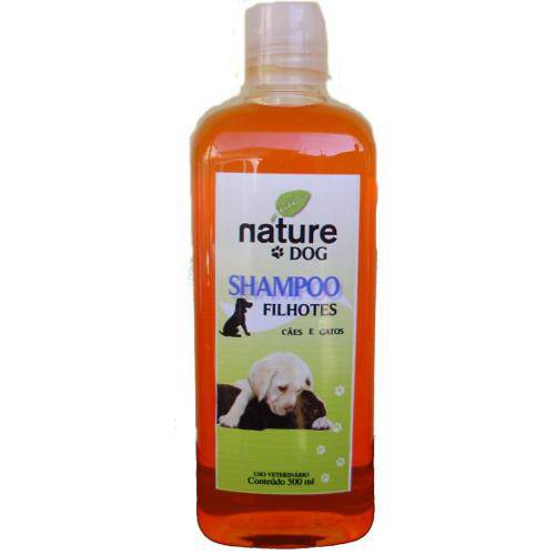 Shampoo Nature Dog para Cães e Gatos Filhotes - 500ml