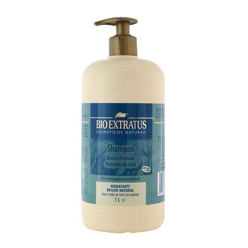 Shampoo Neutro Perolado Proteínas do Leite 1l - Bio Extratus