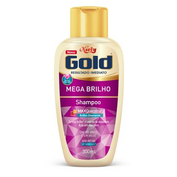 Shampoo Niely Gold Mega Brilho 300ml