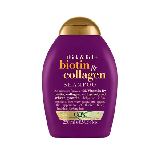 Shampoo Ogx Biotin & Collagen 250ml