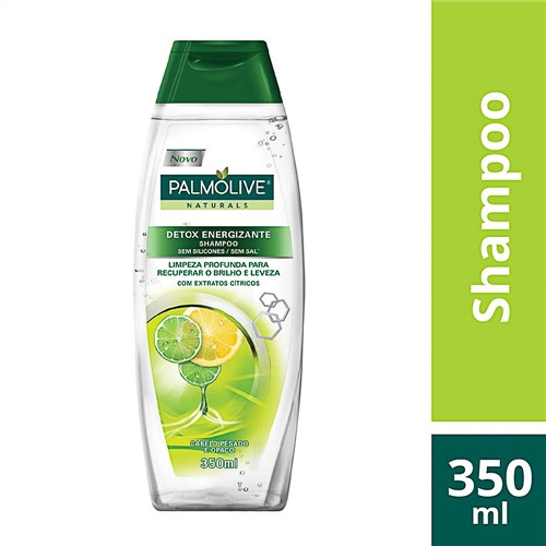 Shampoo Palmolive Naturals Detox Energizante com 350ml