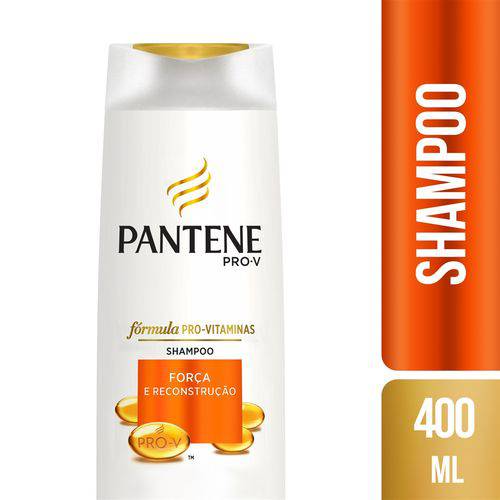 Shampoo Pantene Força e Reconstrução - 400ml