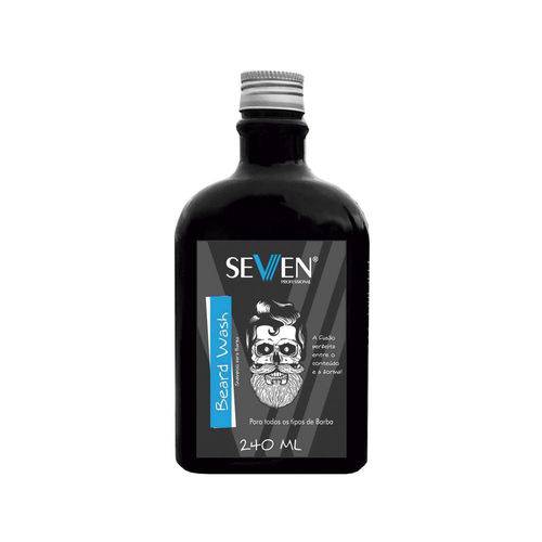 Shampoo para Barba Beard Wash 240ml – Seven Professional