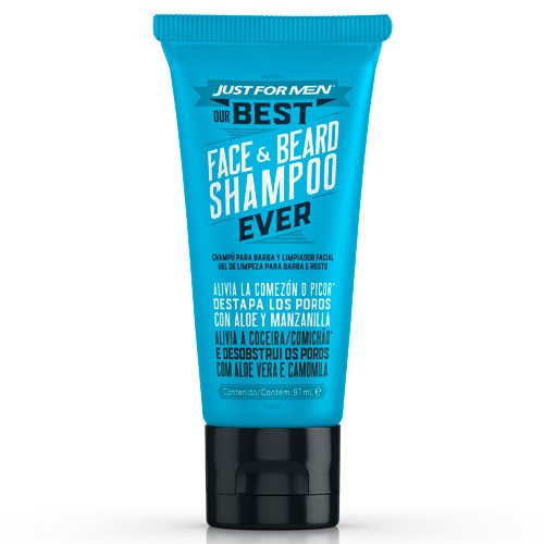 Shampoo para Barba e Rosto Grecin Best Face & Beard 97ml