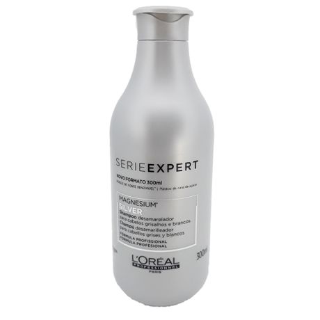 Shampoo para Cabelos Grisalhos L'oréal Professionnel Série Expert Silver 300ml