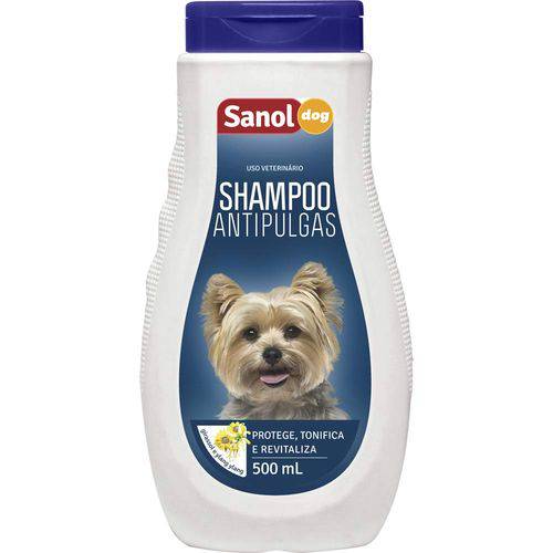 Shampoo para Cachorro Sanol Antipulgas 500ml