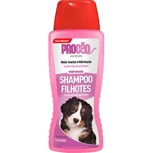 Shampoo para Cães e Gatos Filhotes 500ml - Procão