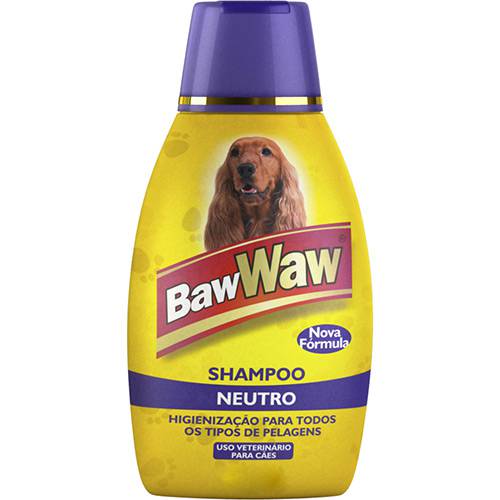 Shampoo para Cães Neutro 500ml - Baw Waw