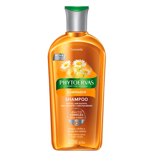 Shampoo Phytoervas Iluminador Sem Sal com 250ml