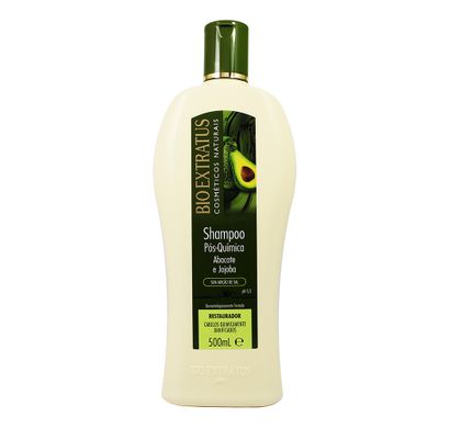 Shampoo Pós Química Abacate e Jojoba 500ml - Bio Extratus