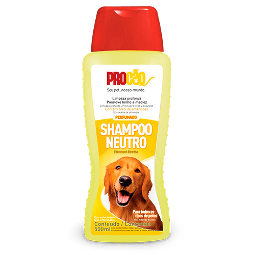 Shampoo Procão Neutro para Cães e Gatos 500ml
