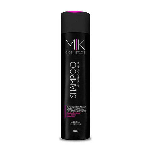 Shampoo Reconstrução Capilar 300ml - MK Cosmetics