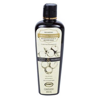 Shampoo Revitalizante e Reparador Aromas Verdes Ecovet 350ml