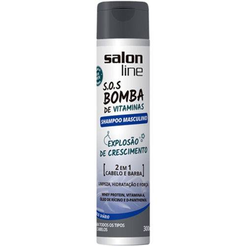 Shampoo Salon-Line Bomba Masculino 300ml