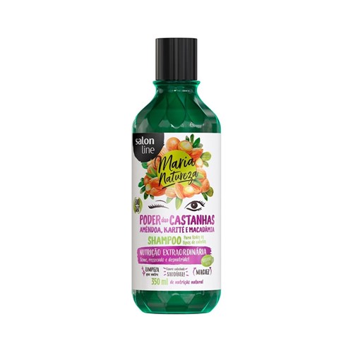 Shampoo Salon Line Maria Natureza Poder das Castanhas - 350ml