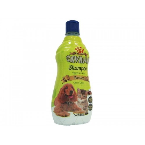 Shampoo Savana Neutro para Cães e Gatos 525ml