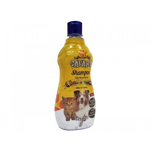 Shampoo Savana Óleo de Neem para Cães e Gatos 525ml