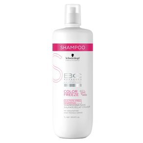 Shampoo Schwarzkopf Professional BC Bonacure Color Freeze Sem Sulfato 1000ml