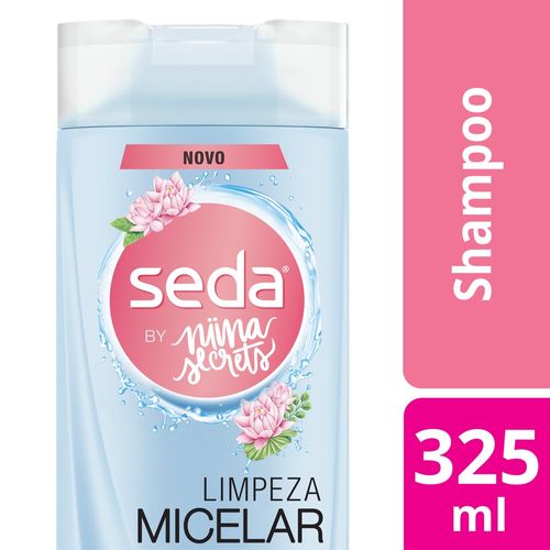 Shampoo Seda Limpeza Micelar Flor de Lotus By Niina Secrets 325ml