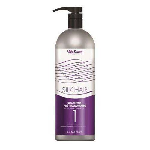 Shampoo Silk Hair Pré Tratamento Vita Derm 1l