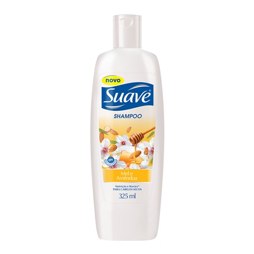 Shampoo Suave Mel e Amêndoa com 325ml