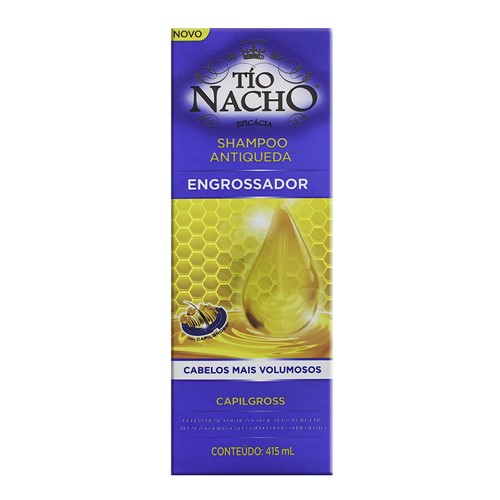 Shampoo Tio Nacho Antiqueda Engrossador com 415ml