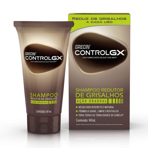 Shampoo Tonalizante Grecin Redutor de Grisalho 50g