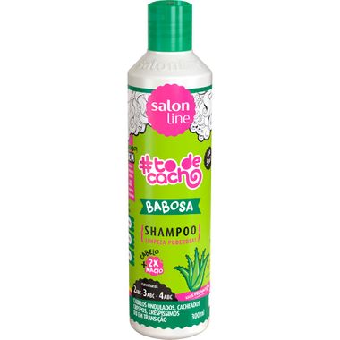 Shampoo Tratamento Babosa Salon Line 300ml Cx. C/ 6 Un.