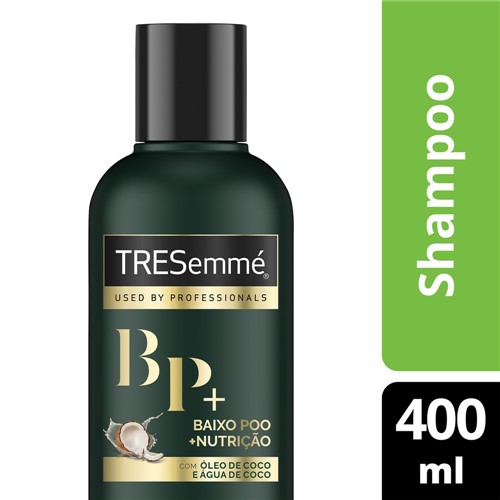 Shampoo TRESemmé BaixoPoo + Nutrição 400ml