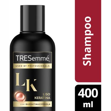 Shampoo Tresemmé Liso e Sedoso 400ml Cx. C/ 12 Un.