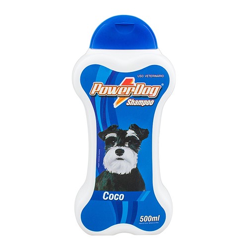 Shampoo Veterinário Powerdog Coco para Cães Shampoo Veterinário Powerdog Coco para Cães com 500ml