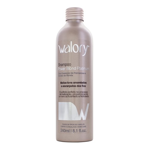 Shampoo Walory Power Blond Platinum 240ml