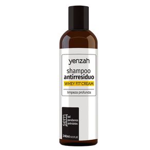 Shampoo Yenzah Whey Fit Cream Antirresíduos 240ml