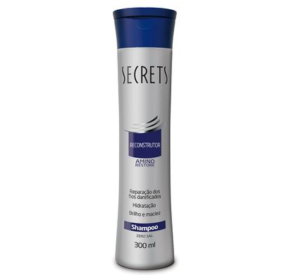 Shampoo Zero Sal Reconstrutor Amino Restore 300ml - Secrets Professional