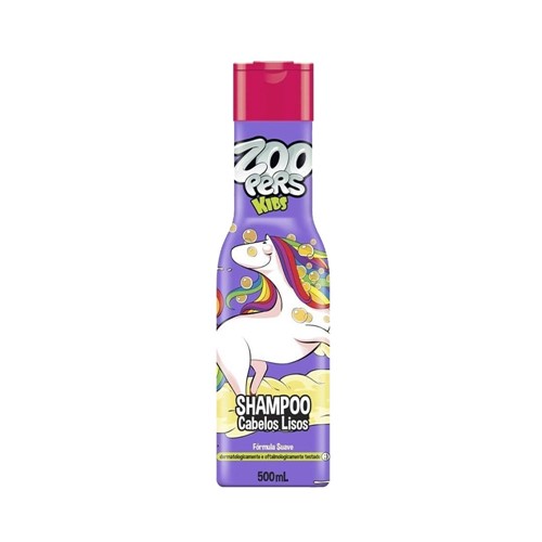 Shampoo Zoopers Kids Lisos 500ml