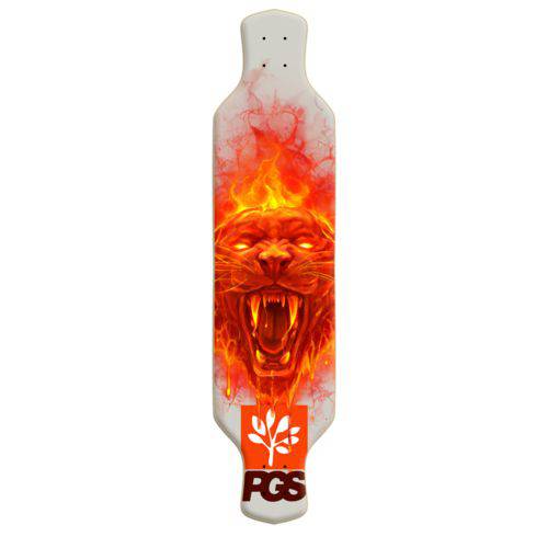 Shape de Longboard Speed5 - Lion Fire