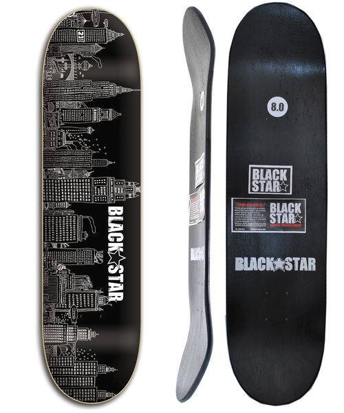 Shape de Skate Black Star City 8.0
