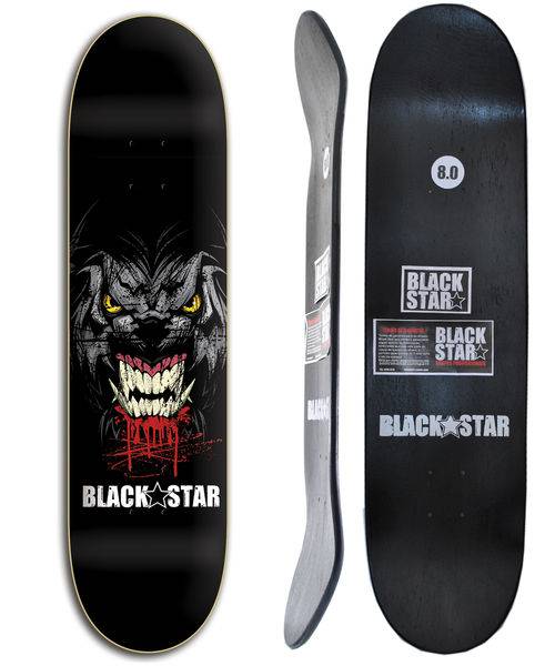 Shape de Skate Black Star Wolf 8.0